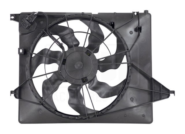 Dual Radiator and Condenser Fan Assembly Pacific Auto Company PF4363