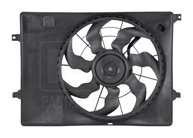 Dual Radiator and Condenser Fan Assembly Pacific Auto Company PF43642