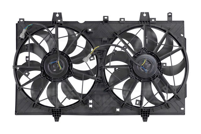 Dual Radiator and Condenser Fan Assembly Pacific Auto Company PF4367