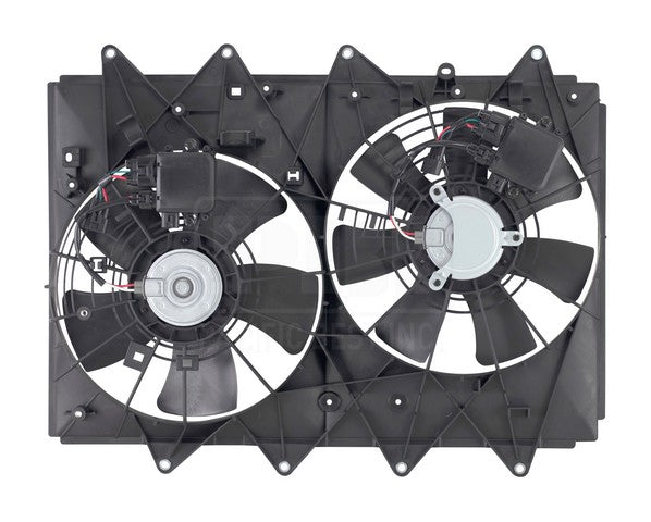Dual Radiator and Condenser Fan Assembly Pacific Auto Company PF4433