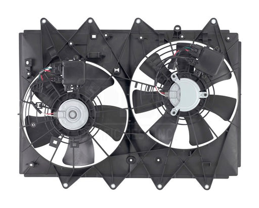 Dual Radiator and Condenser Fan Assembly Pacific Auto Company PF4433