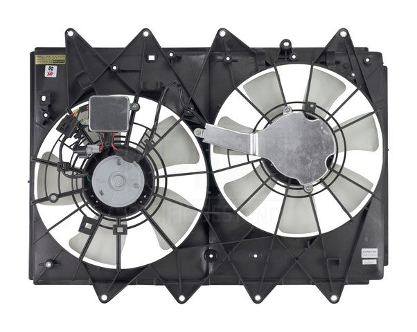 Dual Radiator and Condenser Fan Assembly Pacific Auto Company PF4434
