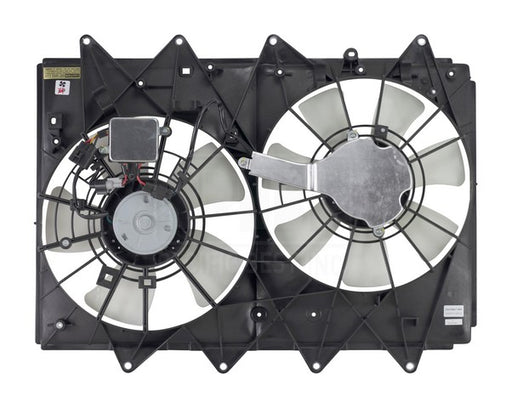 Dual Radiator and Condenser Fan Assembly Pacific Auto Company PF4434