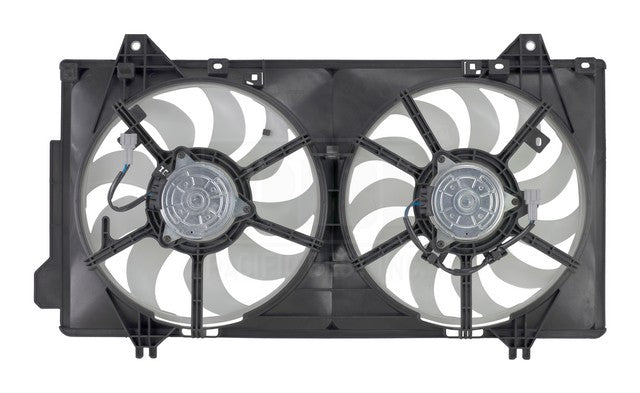 Dual Radiator and Condenser Fan Assembly Pacific Auto Company PF4455