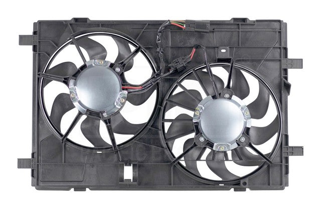 Dual Radiator and Condenser Fan Assembly Pacific Auto Company PF4496