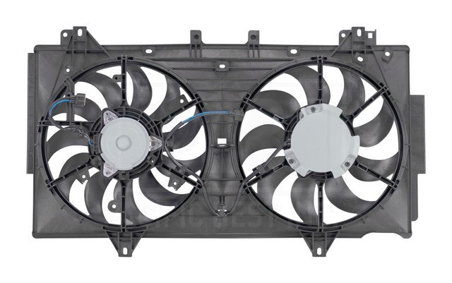 Dual Radiator and Condenser Fan Assembly Pacific Auto Company PF4497