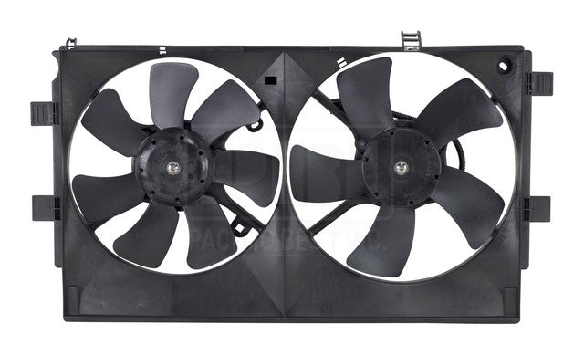 Dual Radiator and Condenser Fan Assembly Pacific Auto Company PF4514