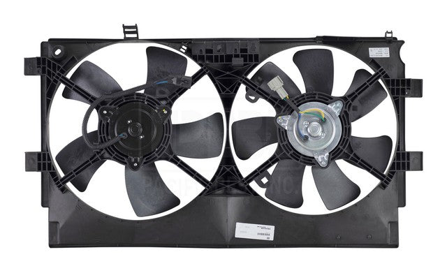 Dual Radiator and Condenser Fan Assembly Pacific Auto Company PF4514
