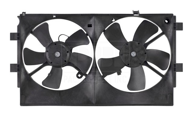 Dual Radiator and Condenser Fan Assembly Pacific Auto Company PF4518