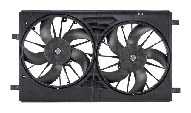Dual Radiator and Condenser Fan Assembly Pacific Auto Company PF4524