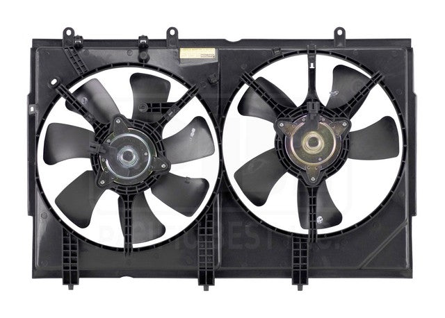 Dual Radiator and Condenser Fan Assembly Pacific Auto Company PF45431