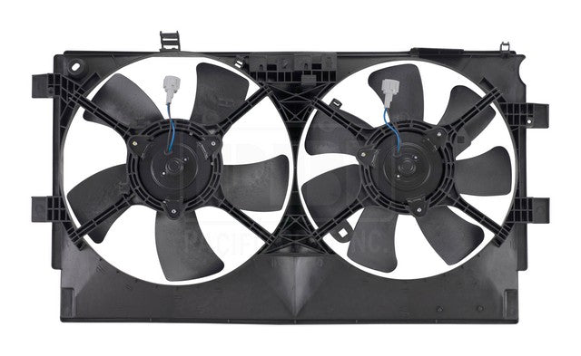 Dual Radiator and Condenser Fan Assembly Pacific Auto Company PF45433