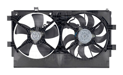 Dual Radiator and Condenser Fan Assembly Pacific Auto Company PF45435