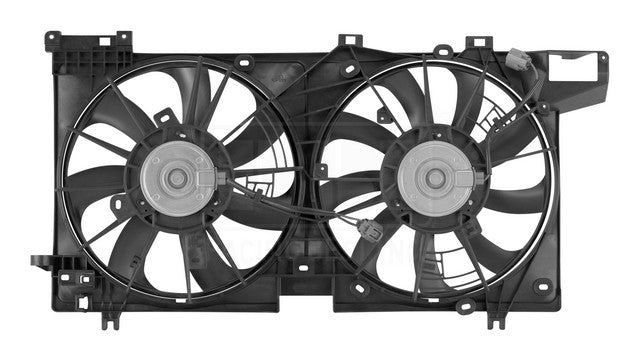 Dual Radiator and Condenser Fan Assembly Pacific Auto Company PF4624
