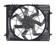 Dual Radiator and Condenser Fan Assembly Pacific Auto Company PF5004