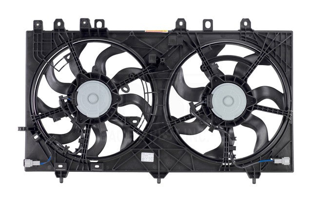 Dual Radiator and Condenser Fan Assembly Pacific Auto Company PF5005