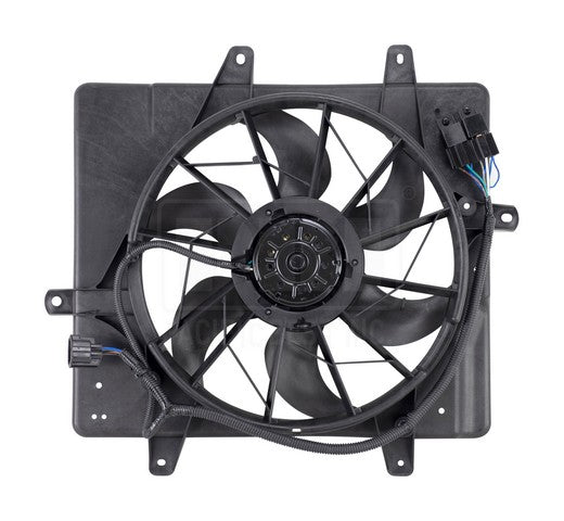 Dual Radiator and Condenser Fan Assembly Pacific Auto Company PF52021