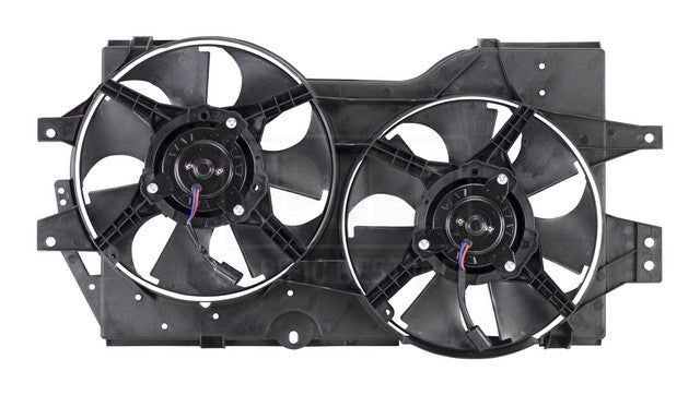 Dual Radiator and Condenser Fan Assembly Pacific Auto Company PF5213