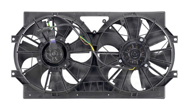 Dual Radiator and Condenser Fan Assembly Pacific Auto Company PF5221