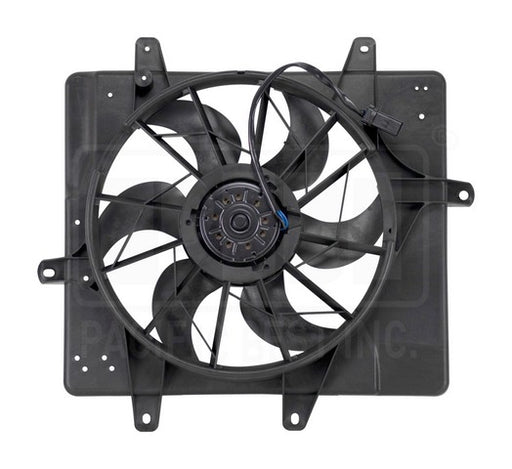 Dual Radiator and Condenser Fan Assembly Pacific Auto Company PF5251