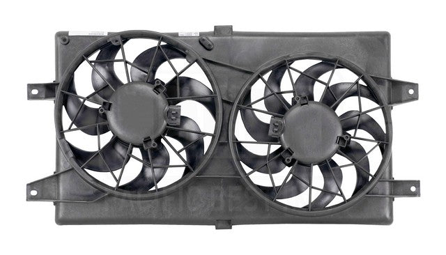 Dual Radiator and Condenser Fan Assembly Pacific Auto Company PF5253