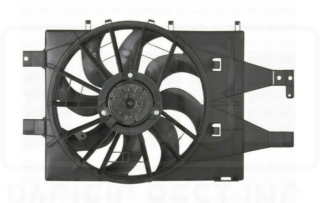 Dual Radiator and Condenser Fan Assembly Pacific Auto Company PF5298