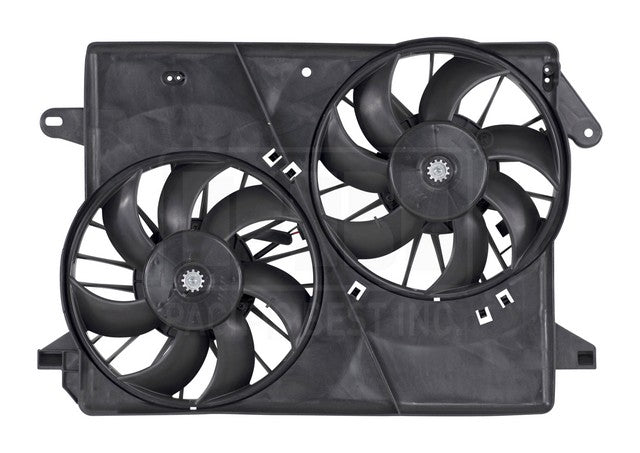 Dual Radiator and Condenser Fan Assembly Pacific Auto Company PF53051