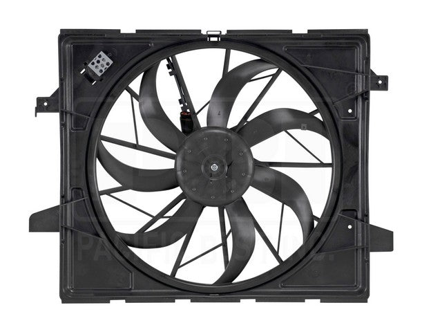Dual Radiator and Condenser Fan Assembly Pacific Auto Company PF55014
