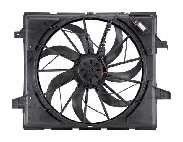 Dual Radiator and Condenser Fan Assembly Pacific Auto Company PF55014