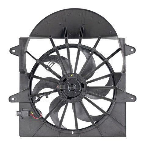 Dual Radiator and Condenser Fan Assembly Pacific Auto Company PF55015