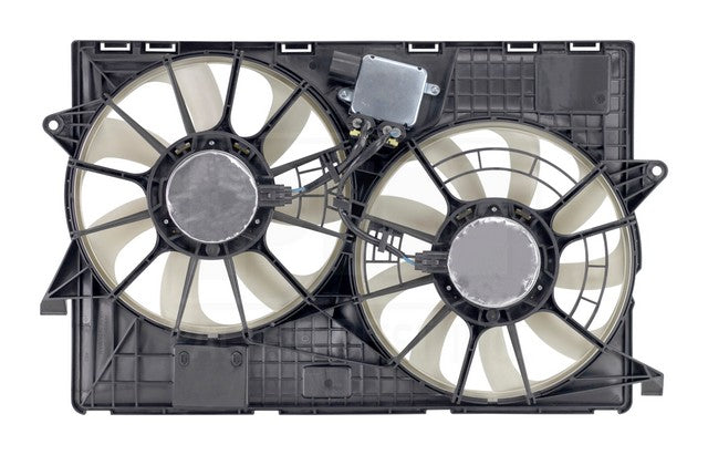 Dual Radiator and Condenser Fan Assembly Pacific Auto Company PF55021