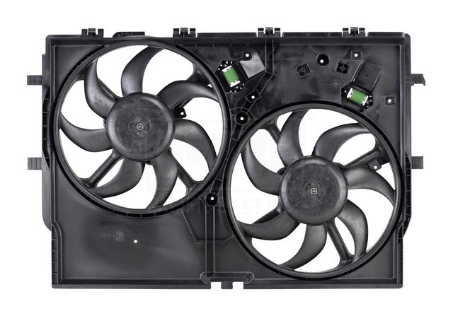 Dual Radiator and Condenser Fan Assembly Pacific Auto Company PF55029