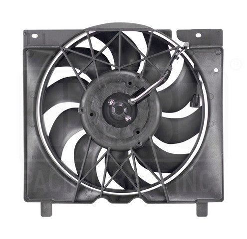 Dual Radiator and Condenser Fan Assembly Pacific Auto Company PF5504