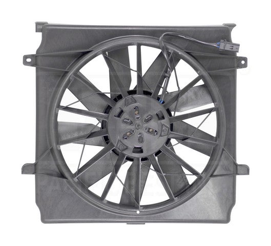 Dual Radiator and Condenser Fan Assembly Pacific Auto Company PF55113