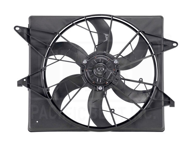 Dual Radiator and Condenser Fan Assembly Pacific Auto Company PF6108