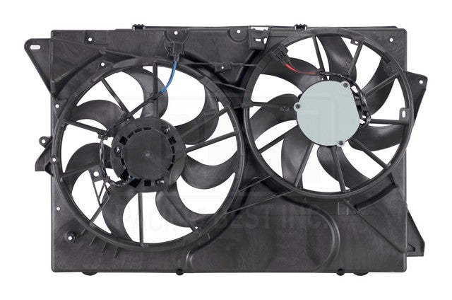 Dual Radiator and Condenser Fan Assembly Pacific Auto Company PF6154