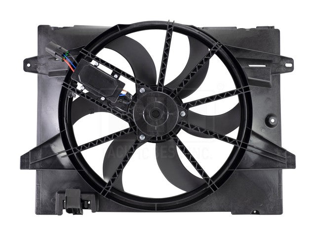 Dual Radiator and Condenser Fan Assembly Pacific Auto Company PF62131