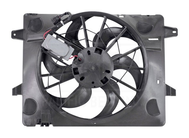Dual Radiator and Condenser Fan Assembly Pacific Auto Company PF6213