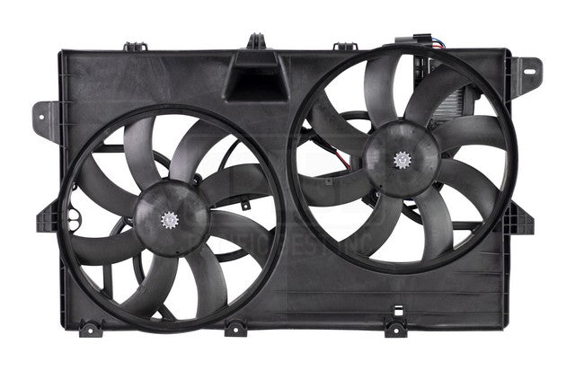 Dual Radiator and Condenser Fan Assembly Pacific Auto Company PF6214