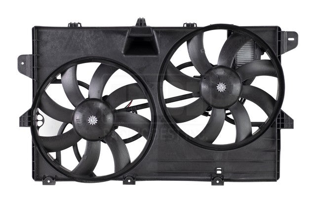 Dual Radiator and Condenser Fan Assembly Pacific Auto Company PF6215
