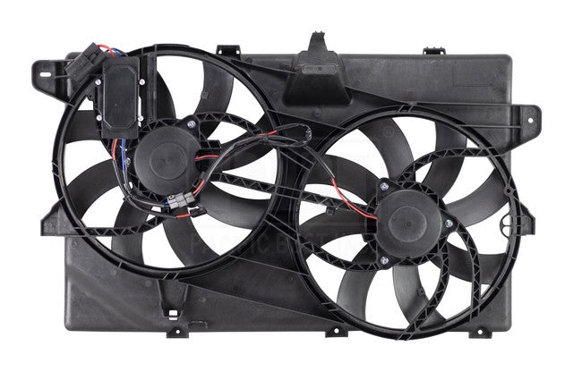 Dual Radiator and Condenser Fan Assembly Pacific Auto Company PF6215