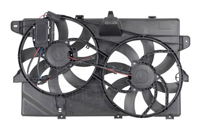 Dual Radiator and Condenser Fan Assembly Pacific Auto Company PF6217