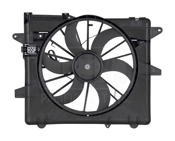 Dual Radiator and Condenser Fan Assembly Pacific Auto Company PF64151
