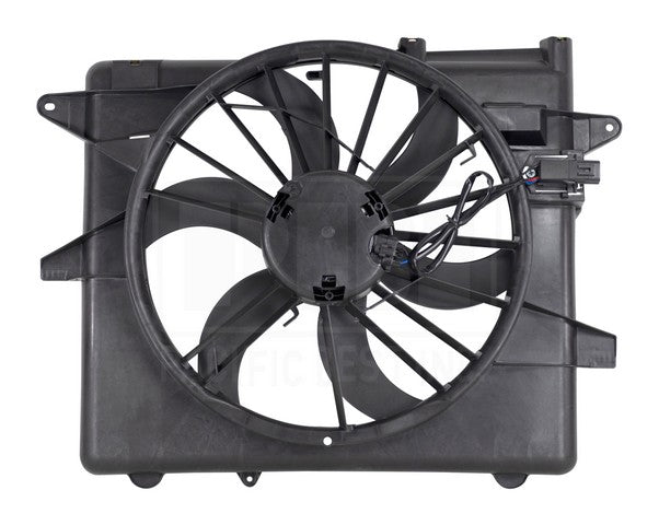 Dual Radiator and Condenser Fan Assembly Pacific Auto Company PF64151