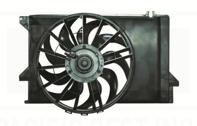 Dual Radiator and Condenser Fan Assembly Pacific Auto Company PF6455