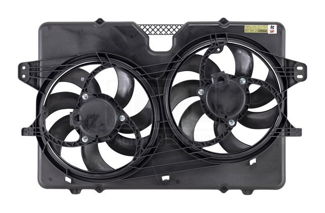 Dual Radiator and Condenser Fan Assembly Pacific Auto Company PF65041
