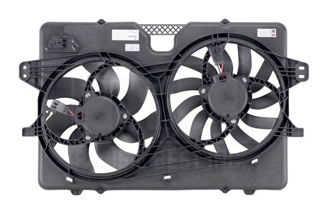 Dual Radiator and Condenser Fan Assembly Pacific Auto Company PF6504