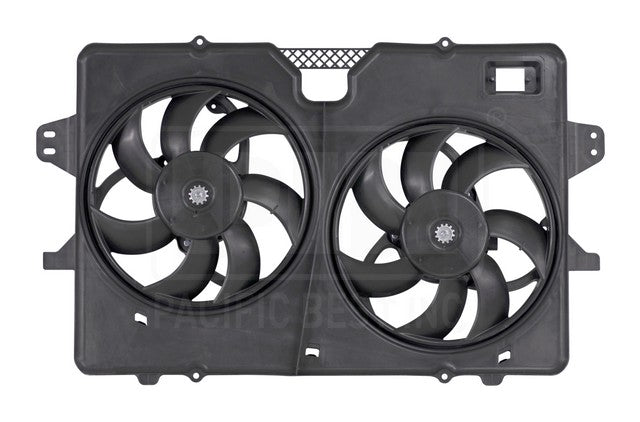 Dual Radiator and Condenser Fan Assembly Pacific Auto Company PF6507