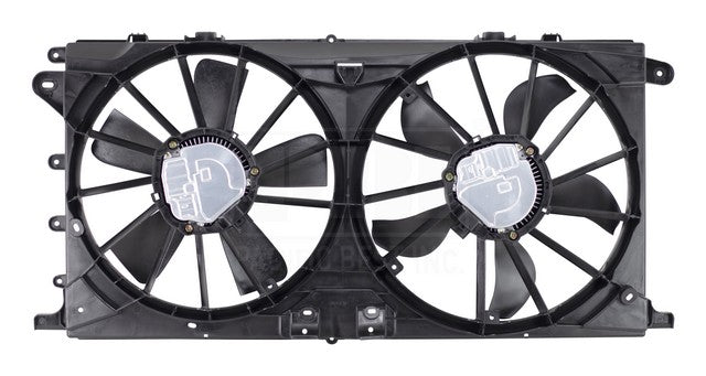 Dual Radiator and Condenser Fan Assembly Pacific Auto Company PF6517