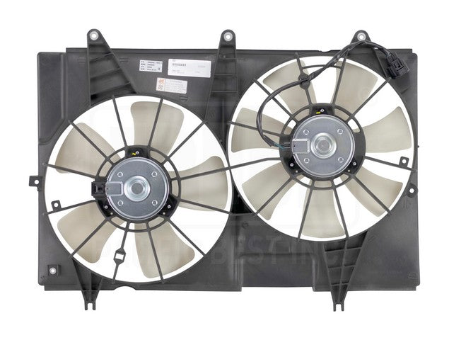 Dual Radiator and Condenser Fan Assembly Pacific Auto Company PF72152